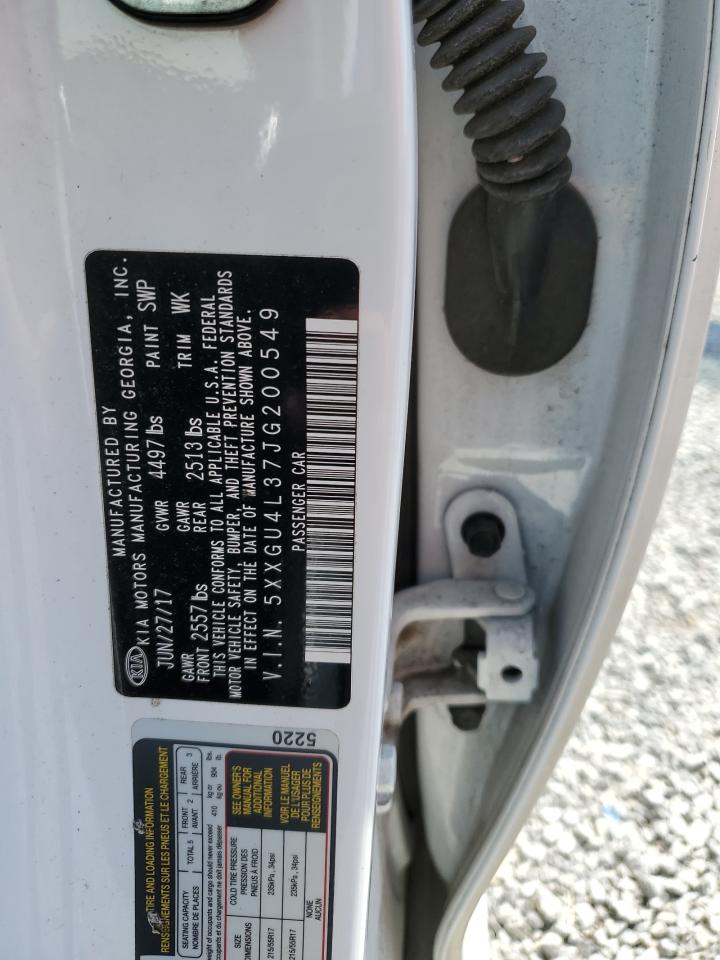 2018 Kia Optima Ex VIN: 5XXGU4L37JG200549 Lot: 68911125