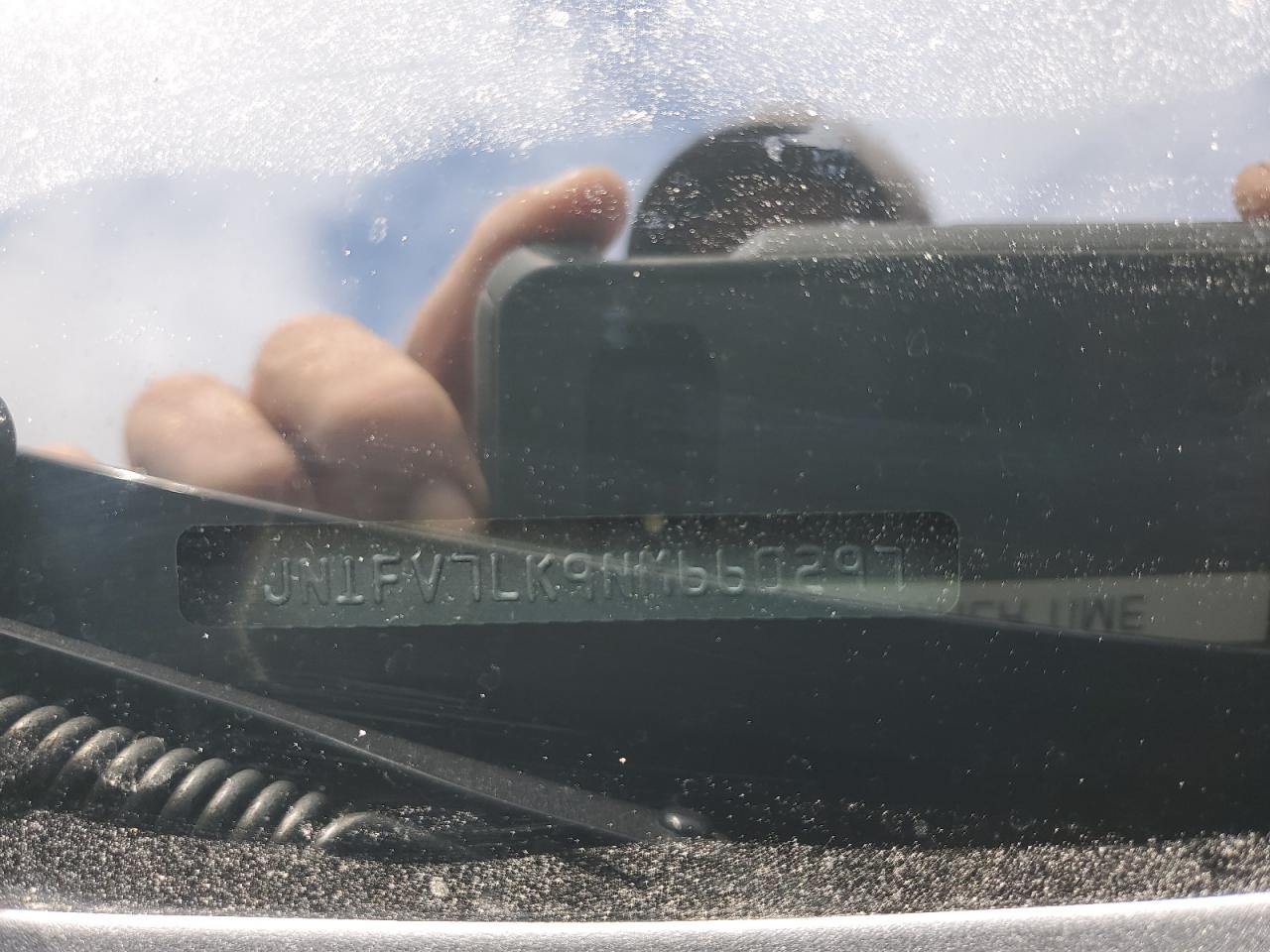 2022 Infiniti Q60 Red Sport 400 VIN: JN1FV7LK9NM660297 Lot: 67770425