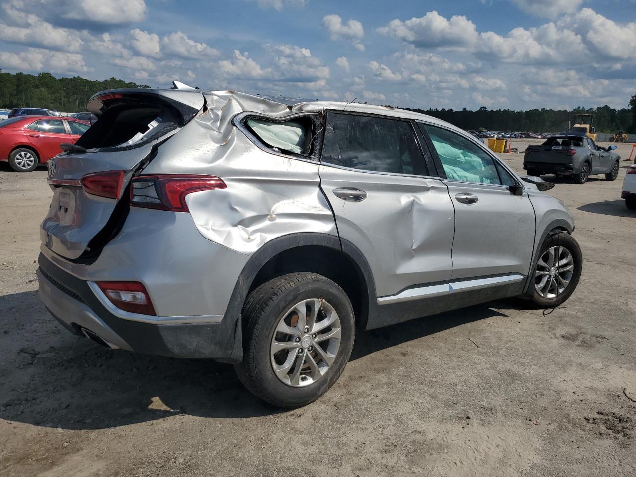 2020 Hyundai Santa Fe Sel silver null gas 5NMS33AD8LH268754 photo #4