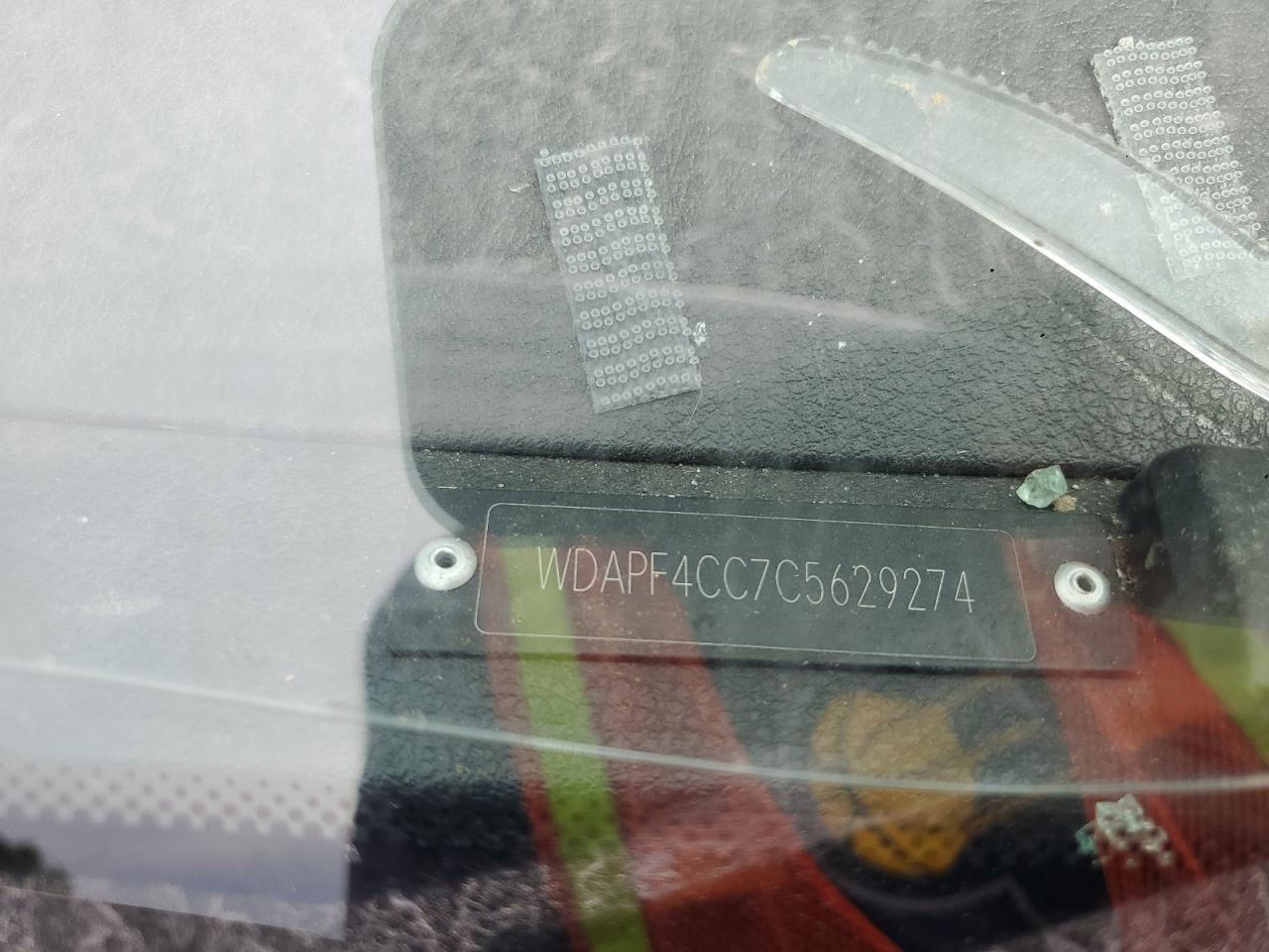 2012 Mercedes-Benz Sprinter 3500 VIN: WDAPF4CC7C5629274 Lot: 66924455