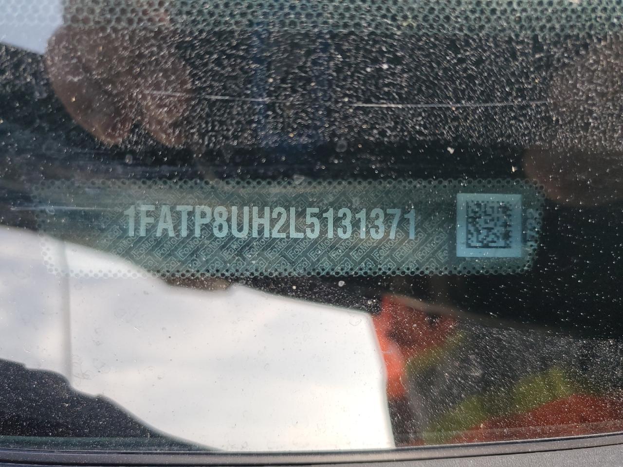 2020 Ford Mustang VIN: 1FATP8UH2L5131371 Lot: 69232595