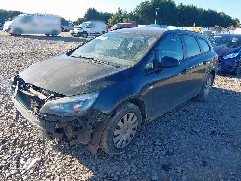 2013 VAUXHALL ASTRA EXCLUSIV for sale at Copart WISBECH