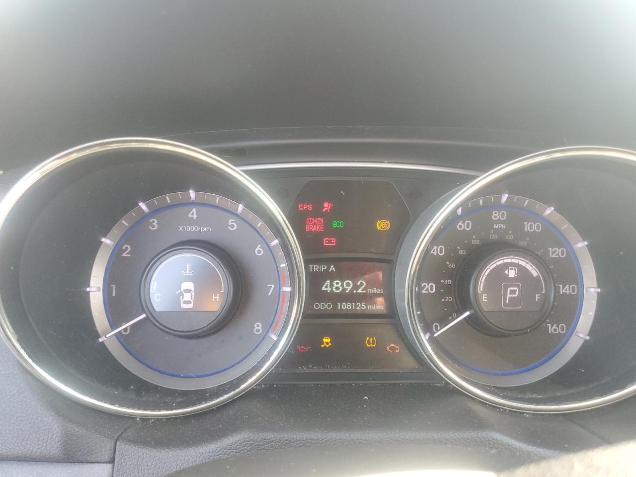 2013 Hyundai Sonata Gls VIN: 5NPEB4ACXDH572184 Lot: 70399615