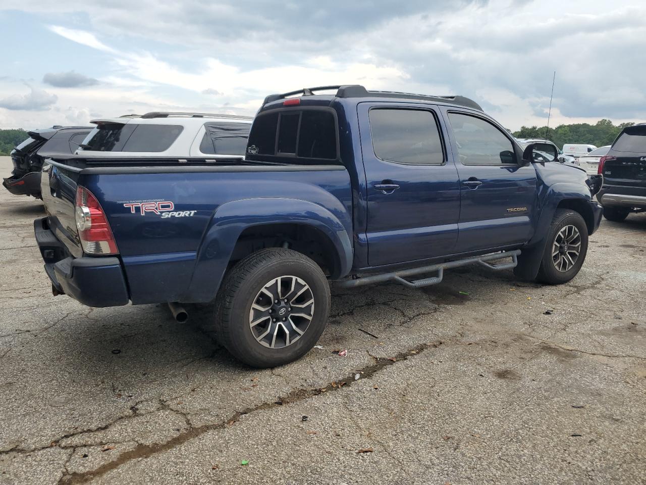 2012 Toyota Tacoma Double Cab Prerunner blue null gas 5TFJU4GN0CX021315 photo #4