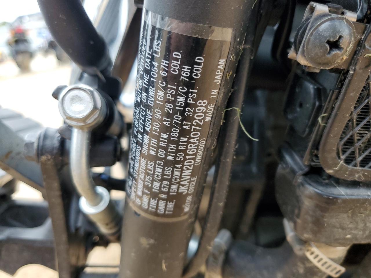 2024 Kawasaki Vn900 D VIN: JKAVN2D16RA072098 Lot: 69359475