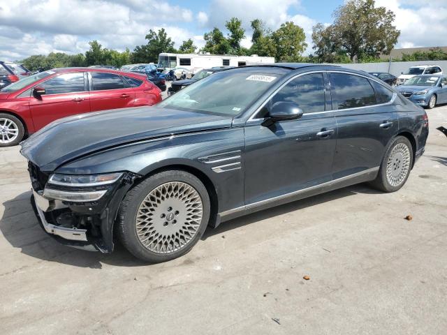  GENESIS G80 2022 Зеленый