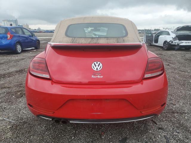  VOLKSWAGEN BEETLE 2018 Красный