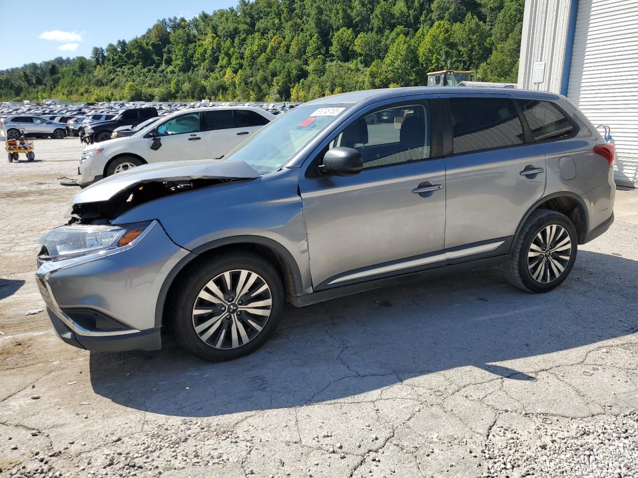 2019 Mitsubishi Outlander Se grey null gas JA4AZ3A3XKZ051213 photo #1
