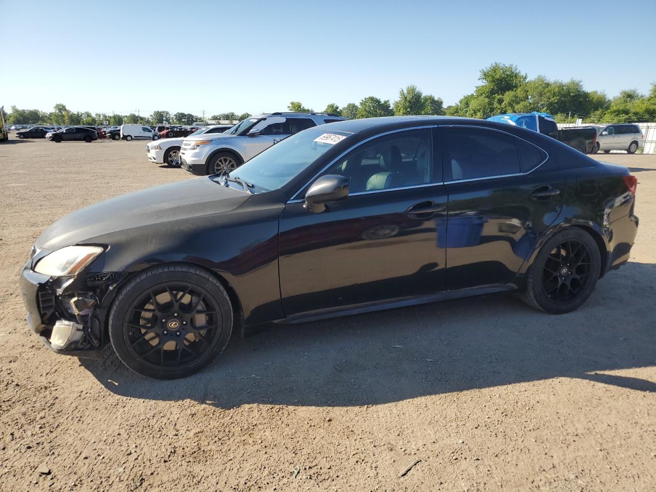 2006 Lexus Is 350 black sedan gas JTHBE262865006976 photo #1