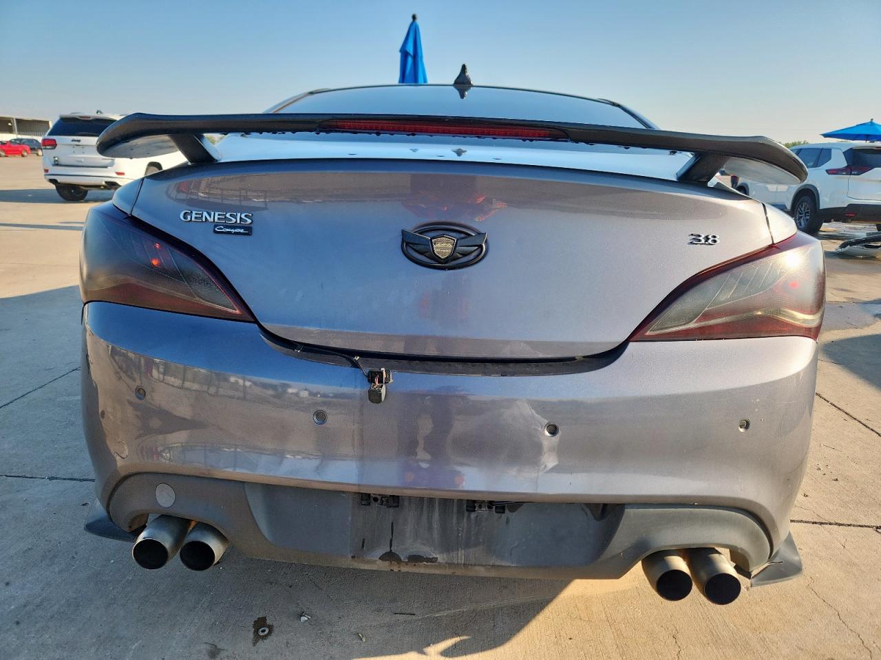 2013 Hyundai Genesis Coupe 3.8L VIN: KMHHU6KJ9DU110278 Lot: 70146925