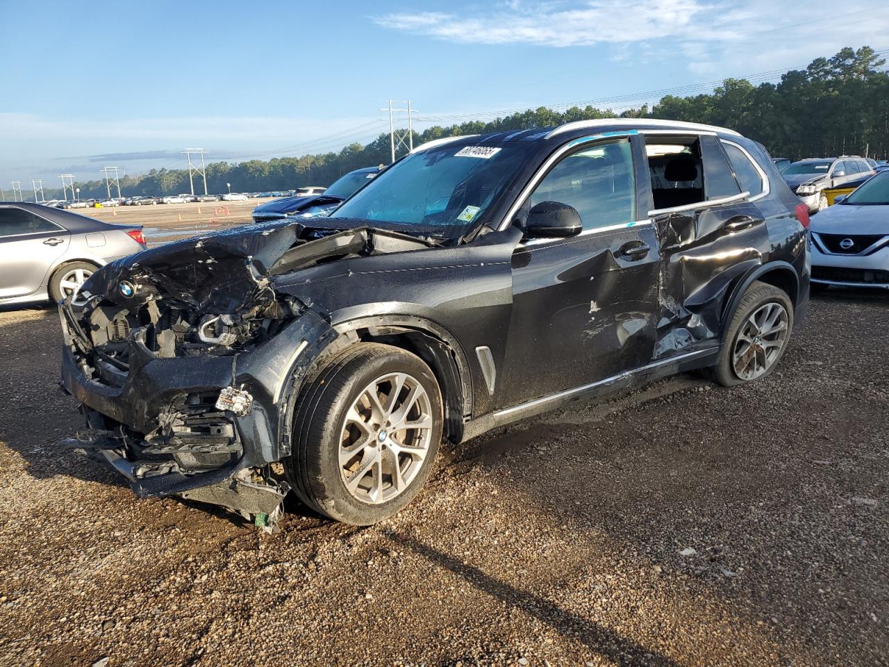 2020 BMW X5 Sdrive 40I black null gas 5UXCR4C02LLW63528 photo #1