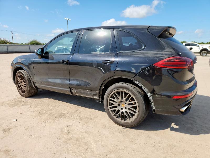  PORSCHE CAYENNE 2017 Czarny