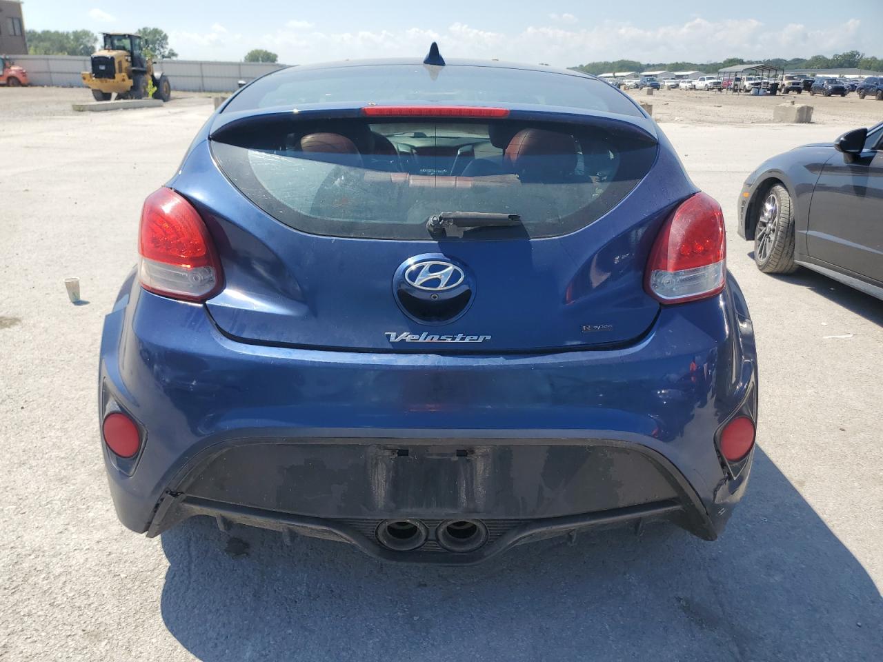 2016 Hyundai Veloster Turbo VIN: KMHTC6AE9GU296376 Lot: 69872225