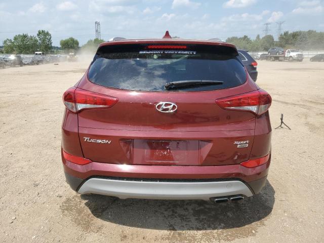  HYUNDAI TUCSON 2018 Красный