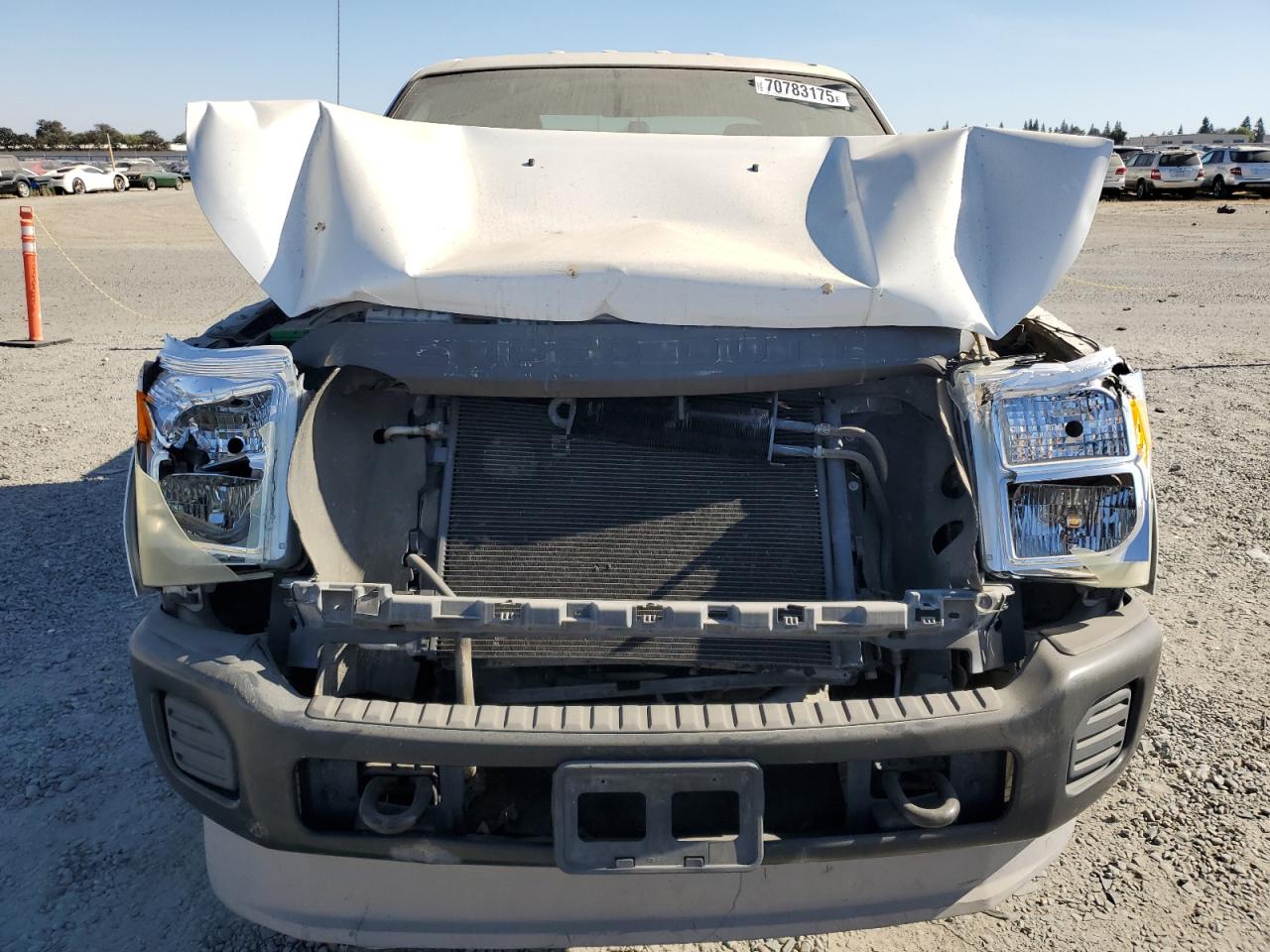 2011 Ford F250 Super Duty VIN: 1FT7W2B67BEA60180 Lot: 70783175