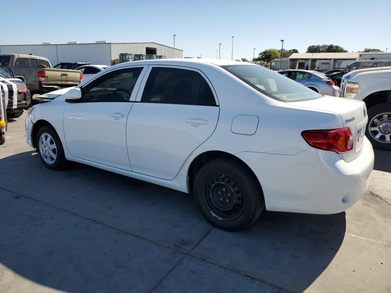 2010 Toyota Corolla Base white null gas JTDBU4EE0A9122394 photo #3