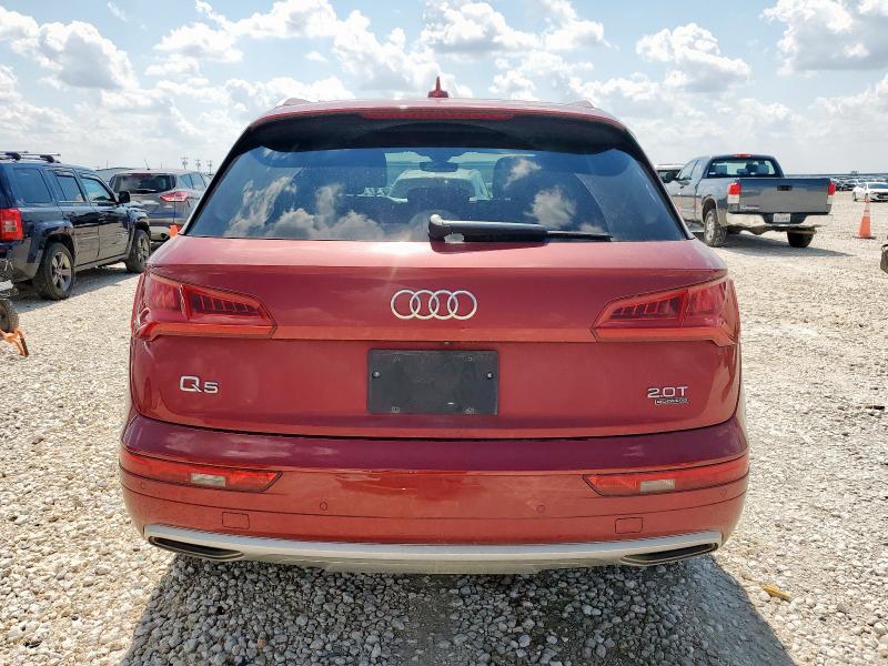  AUDI Q5 2018 Бургунди