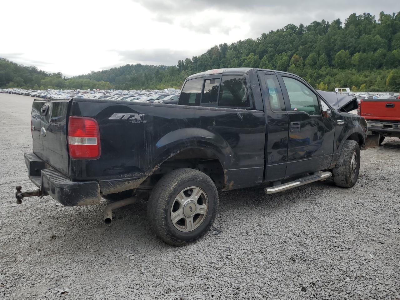 2006 Ford F150 black null gas 1FTRF14W06NA29424 photo #4