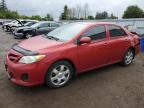 2013 TOYOTA COROLLA BASE   for sale at Copart ON - TORONTO