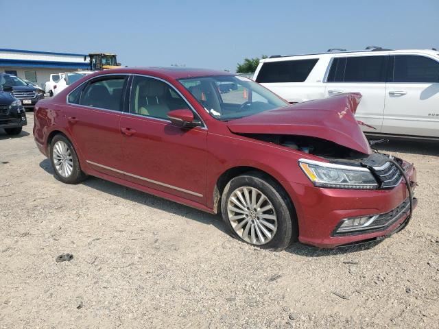  VOLKSWAGEN PASSAT 2017 Red