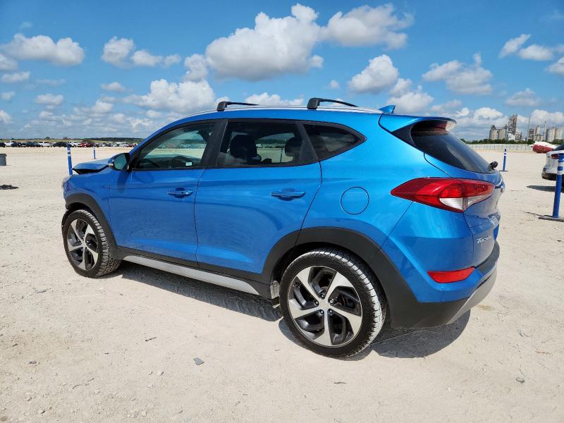  HYUNDAI TUCSON 2018 Синий