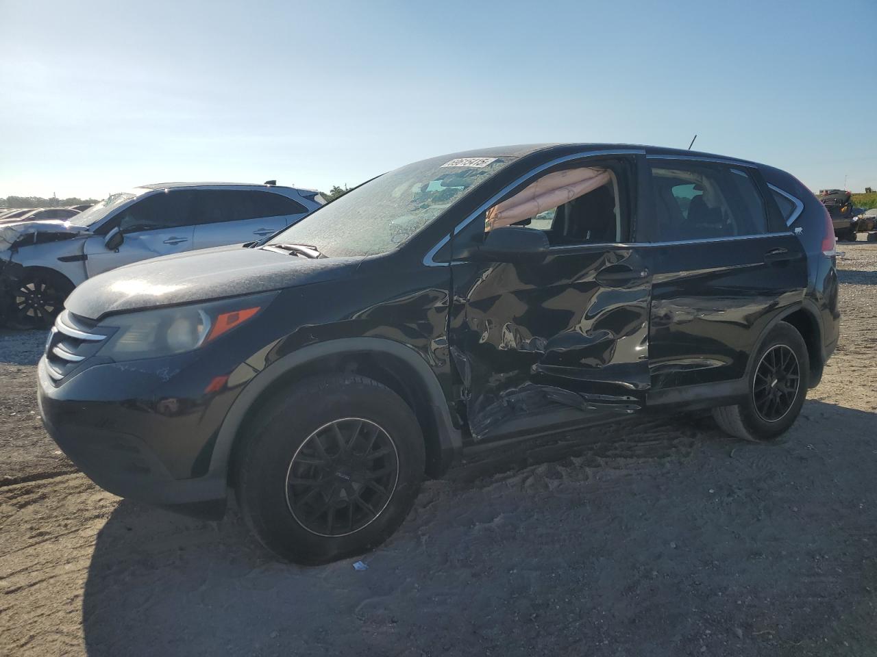 2014 Honda Cr-V Lx black null gas 3CZRM3H31EG707195 photo #1