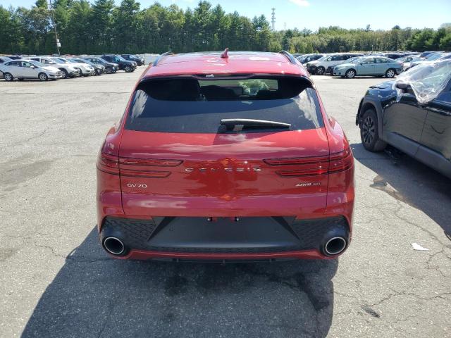  GENESIS GV70 BASE 2024 Красный