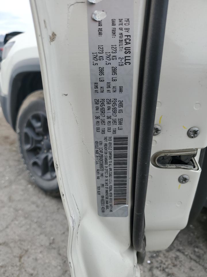 2019 Jeep Cherokee Trailhawk VIN: 1C4PJMBX2KD389572 Lot: 70784405