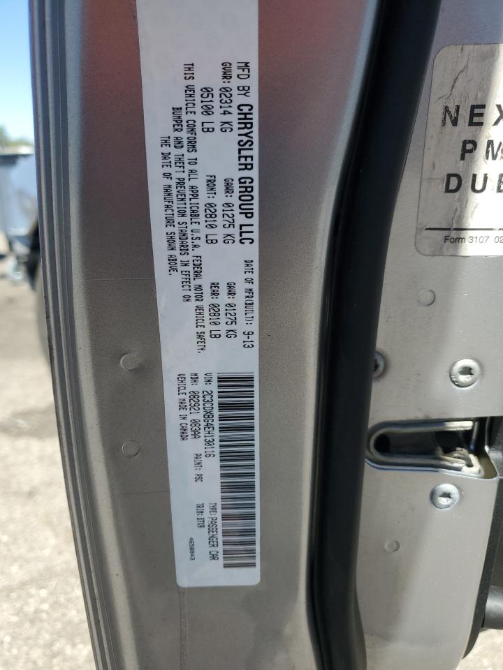 2014 Dodge Charger Se VIN: 2C3CDXBG4EH130116 Lot: 69834515