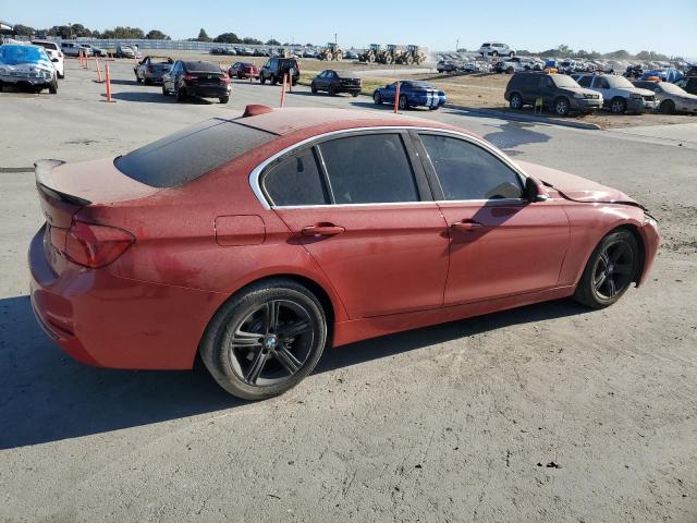  BMW 3 SERIES 2017 Czerwony