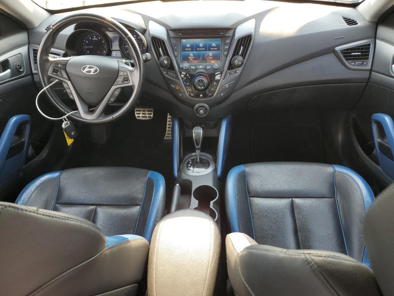 2014 Hyundai Veloster Turbo VIN: KMHTC6AE1EU197919 Lot: 68698405