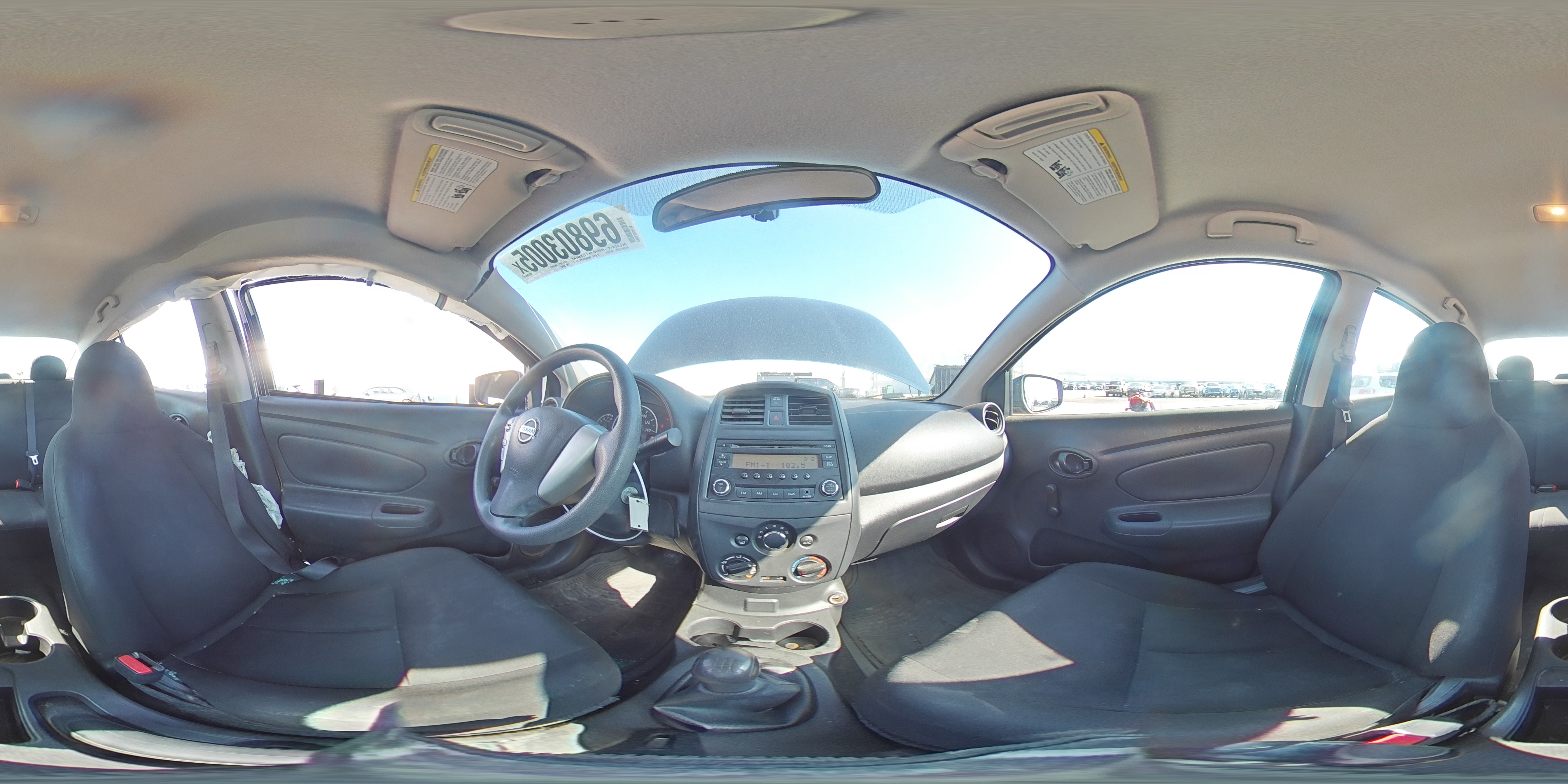 2017 Nissan Versa S VIN: 3N1CN7AP1HL826683 Lot: 69803005