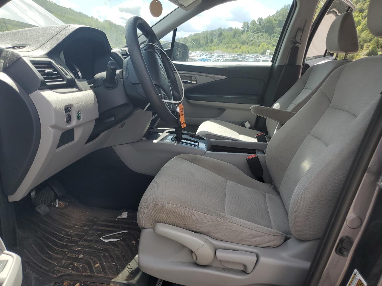 2016 Honda Pilot Lx VIN: 5FNYF6H17GB114994 Lot: 69847335