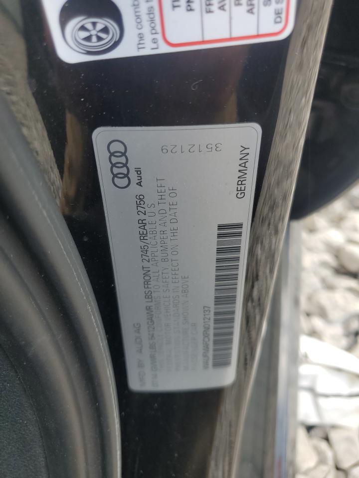 2015 Audi A6 Premium Plus VIN: WAUFMAFCXFN012137 Lot: 68491975