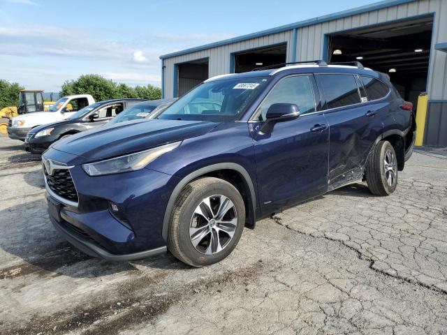  TOYOTA HIGHLANDER 2022 Granatowy