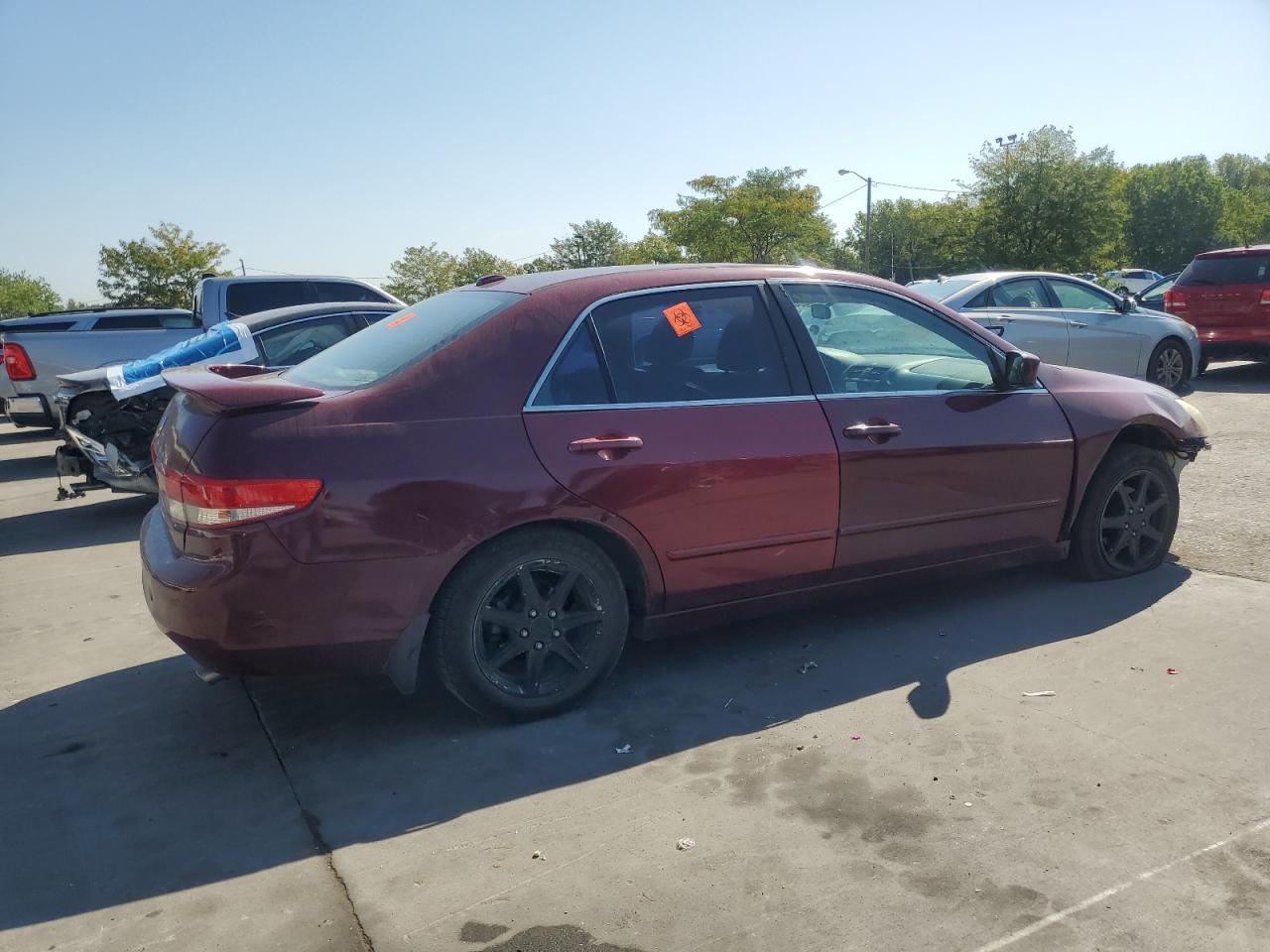 2004 Honda Accord Ex brown null gas 1HGCM66514A024185 photo #4