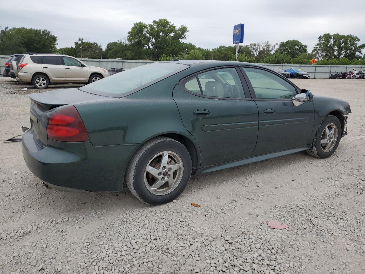 2004 Pontiac Grand Prix green null gas 2G2WS522941134228 photo #4