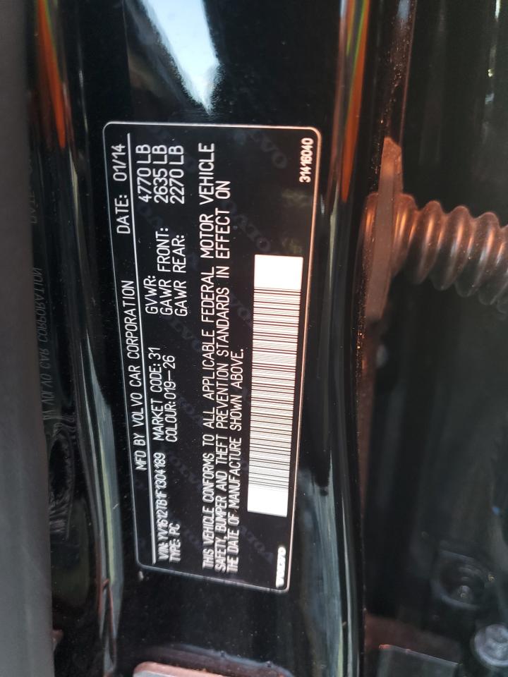 2015 Volvo S60 Premier VIN: YV1612TB1F1304189 Lot: 69577185