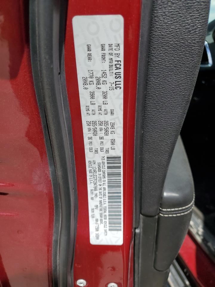 2015 Dodge Durango Citadel VIN: 1C4RDJEG7FC947048 Lot: 70025675