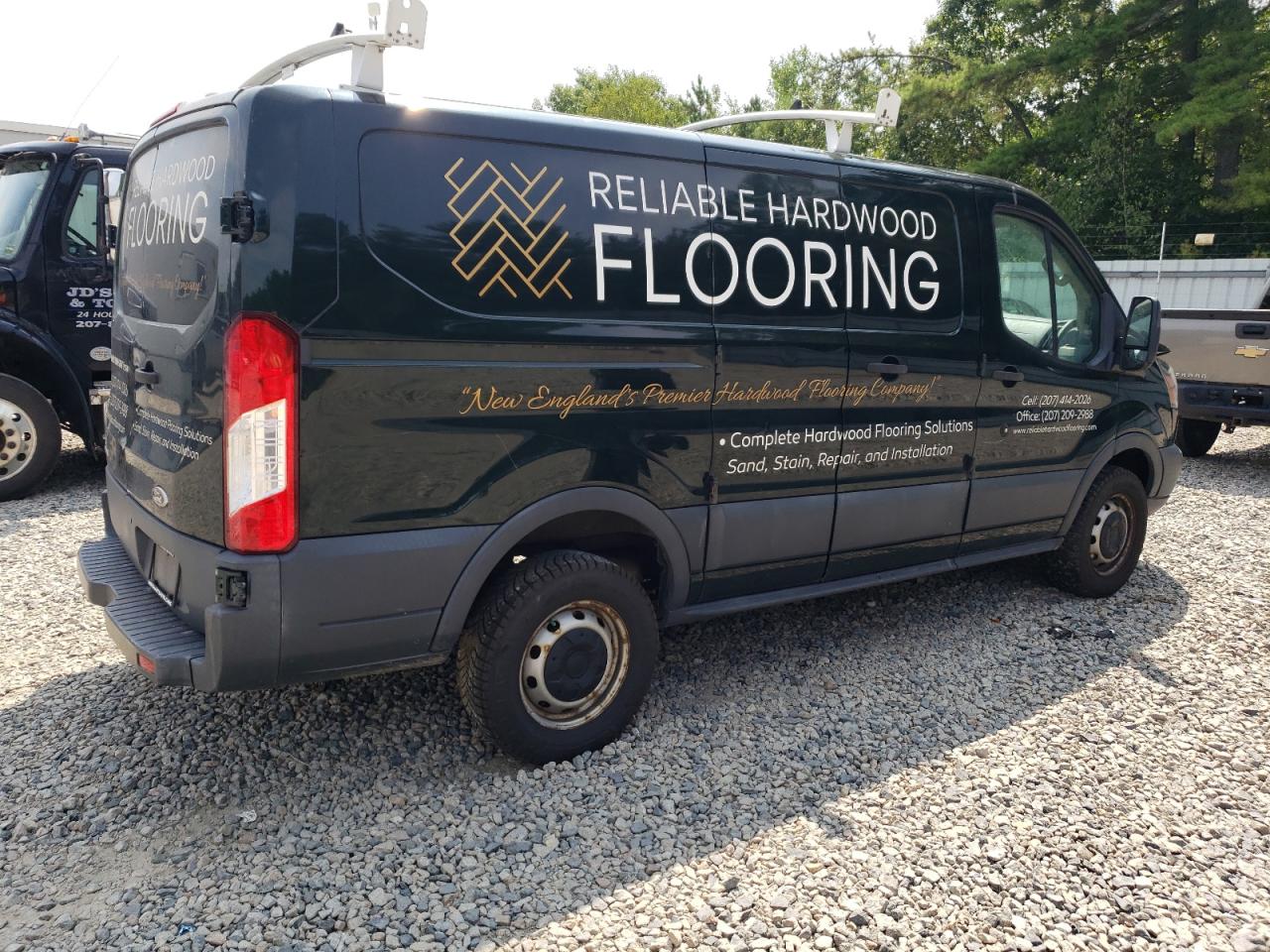 2015 Ford Transit T-250 black van gas 1FTNR1ZG1FKA85266 photo #4