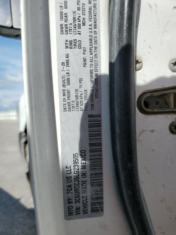 2020 Ram 2500 Tradesman VIN: 3C6UR5CJ6LG239505 Lot: 68863285