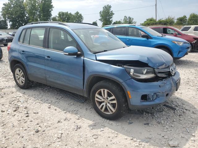  VOLKSWAGEN TIGUAN 2017 Синий