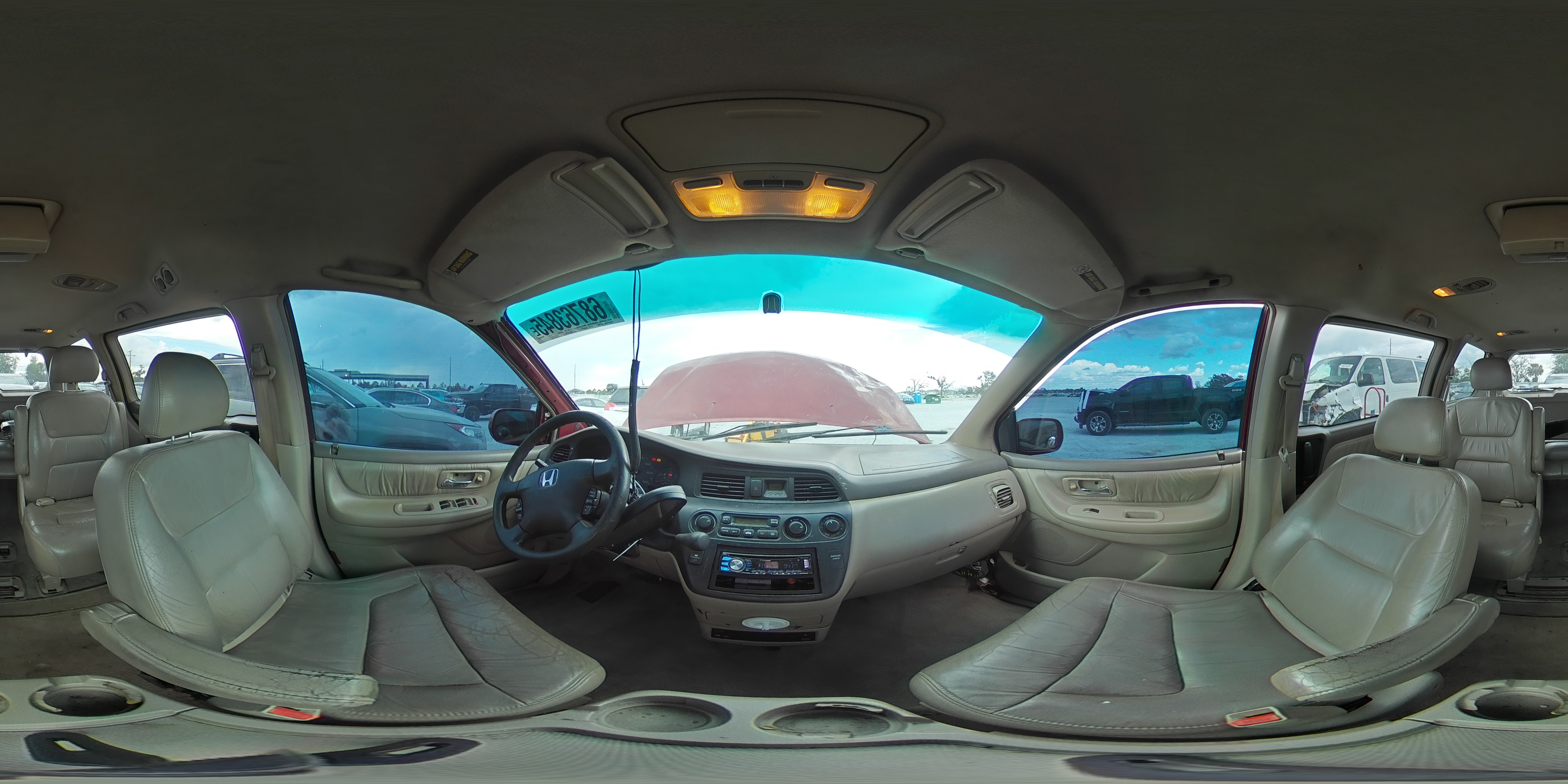 2004 Honda Odyssey Exl VIN: 5FNRL18044B015195 Lot: 68763845