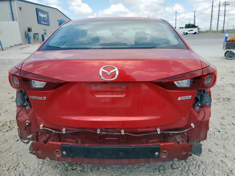  MAZDA 3 2017 Czerwony