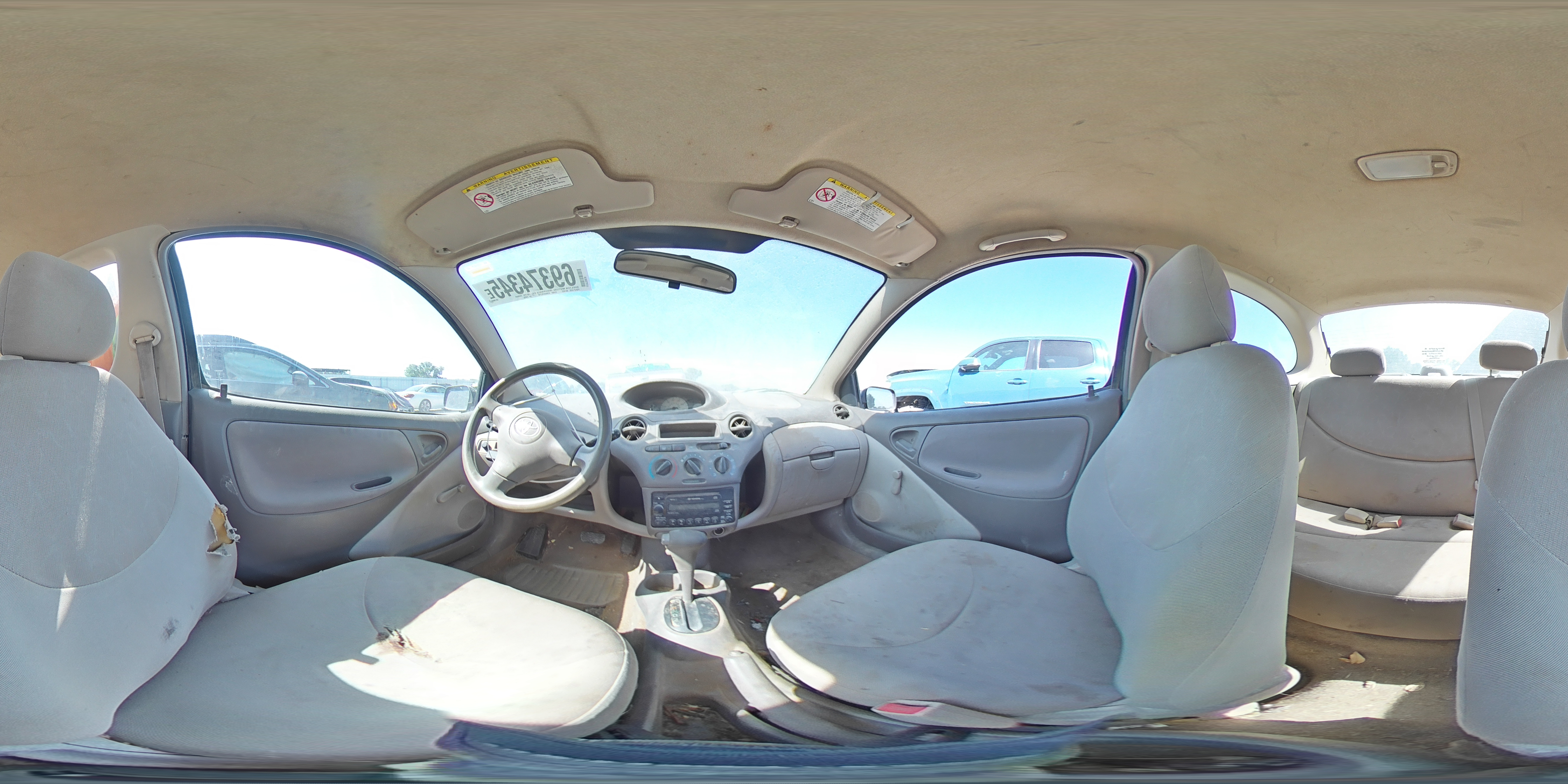 2003 Toyota Echo VIN: JTDAT123930270258 Lot: 69374345