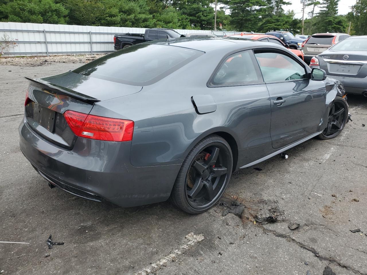 2014 Audi A5 Premium Plus grey null flexible WAUSFAFR4EA053673 photo #4