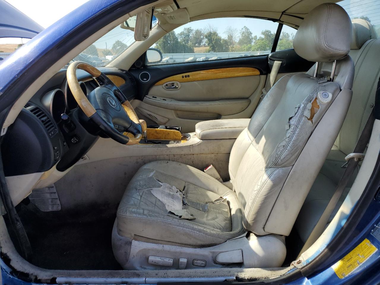 2000 Lexus Sc 430 VIN: JTHFN48Y220001763 Lot: 68249625