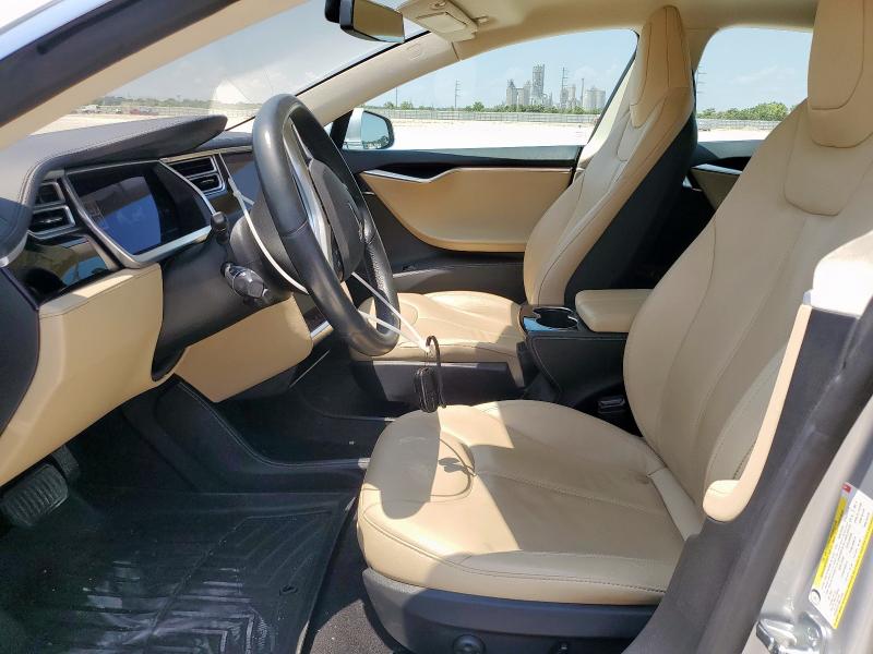  TESLA MODEL S 2014 Silver