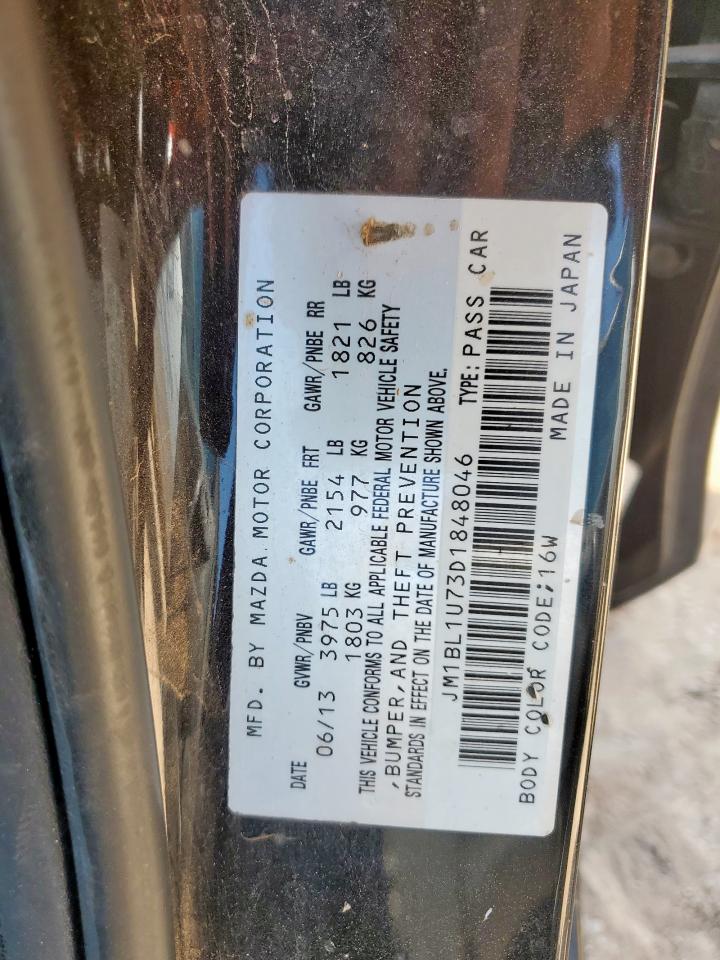 2013 Mazda 3 I VIN: JM1BL1U73D1848046 Lot: 70200545