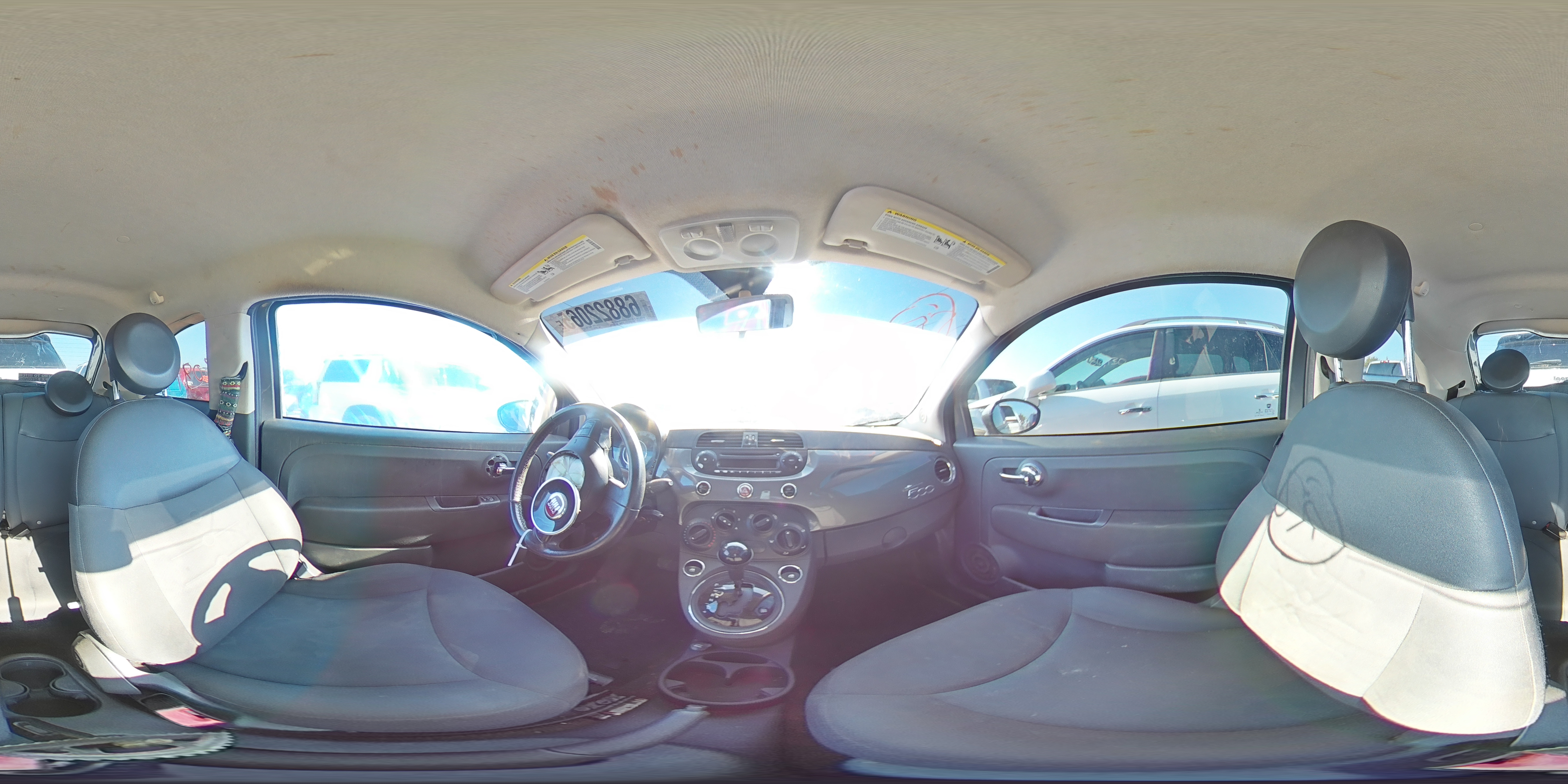 2012 Fiat 500 Pop VIN: 3C3CFFAR2CT382913 Lot: 68822065